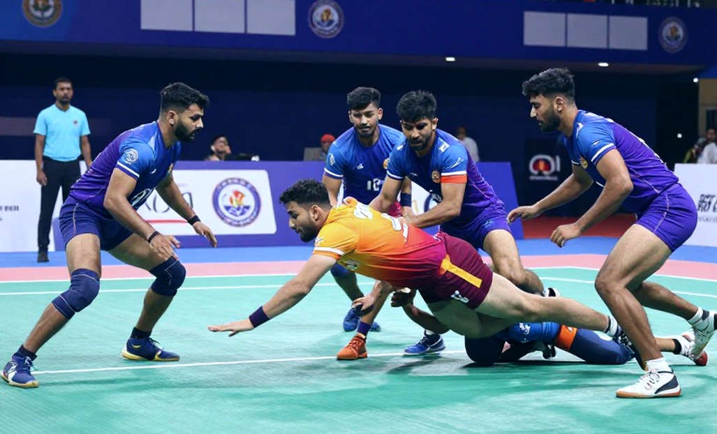 भारत बनाम युगांडा, मैच 9: 46 और 45 का स्कोर सच है, पर उसका डिनोमिनेटर गायब है